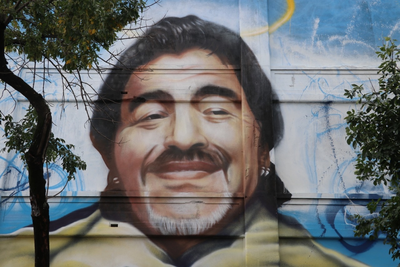 Inaugurarán un mural de Maradona en La Boca